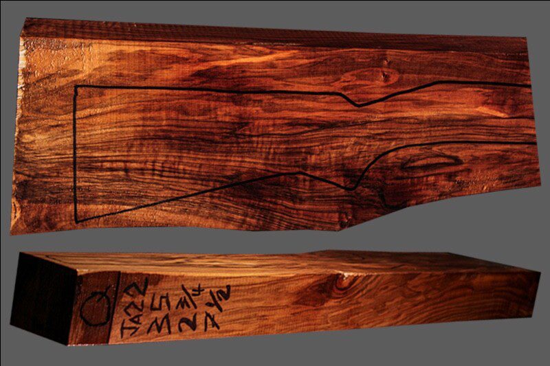 Turkish Walnut Rifle Blank (#JA22)