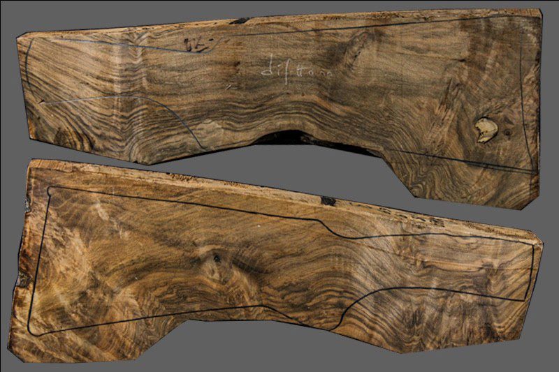 Turkish Walnut Shotgun Blank (#XA39)