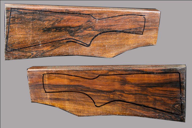 Turkish Walnut Shotgun Blank (#ZS40)