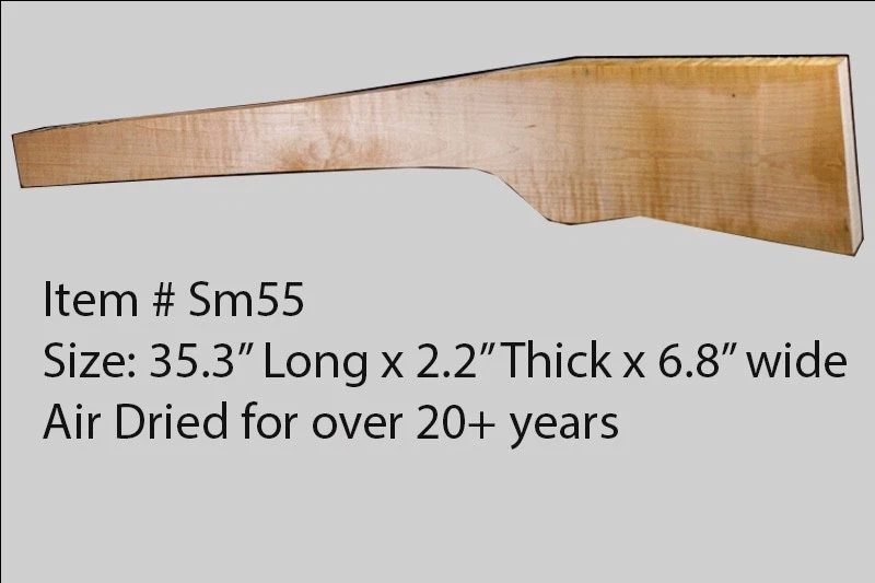 Sugar Maple Rifle Blank (#sm55)