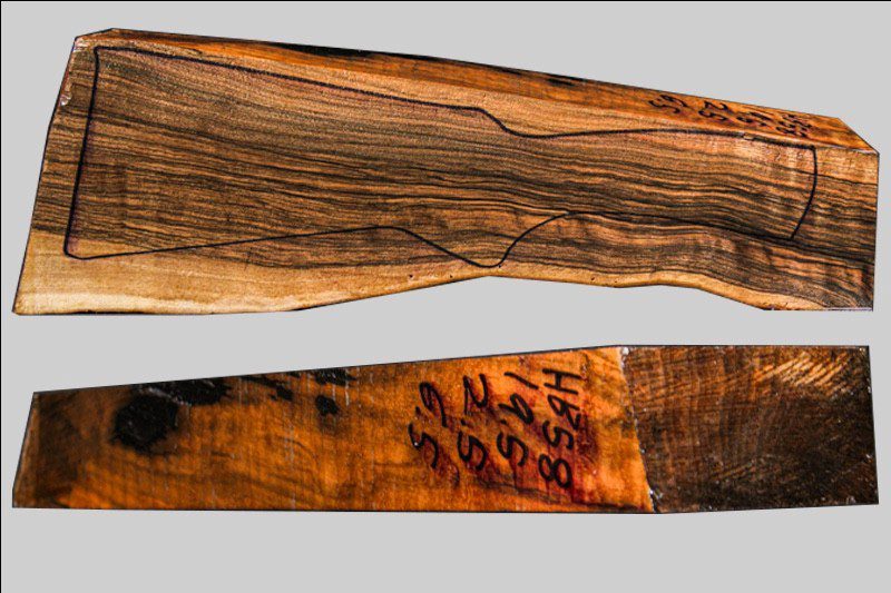 Turkish Walnut Shotgun Blank (#HB58)