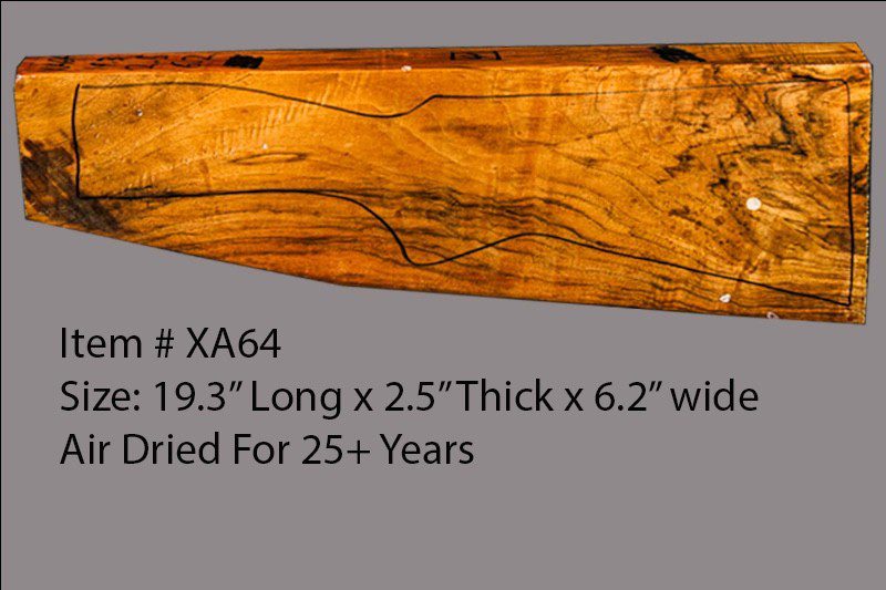 Turkish Walnut Shotgun Blank (#XA64)