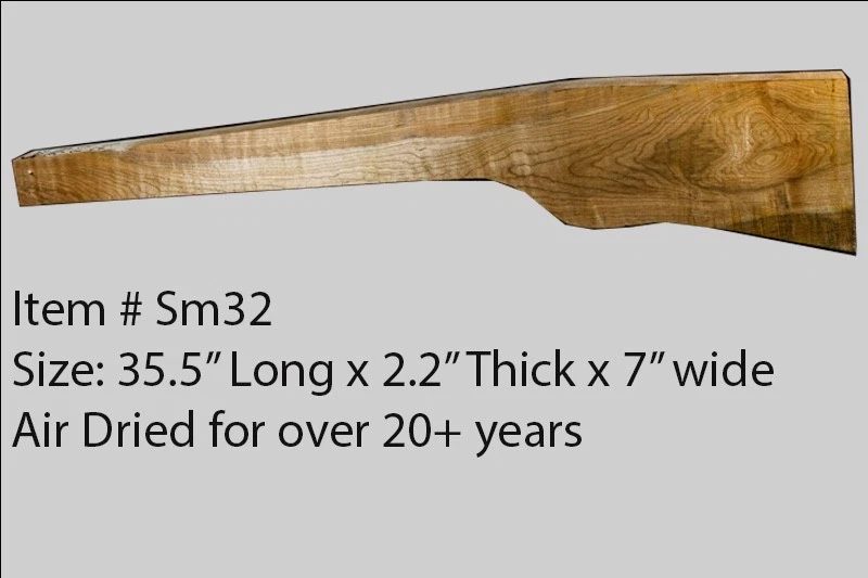 Sugar Maple Rifle Blank (#sm32)