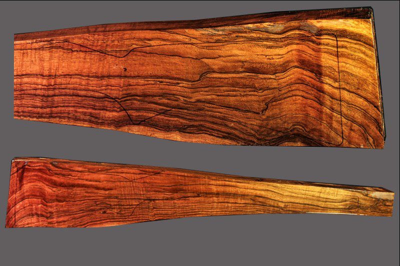 Exhibition Turkish Walnut Rifle Blank (#XA8)