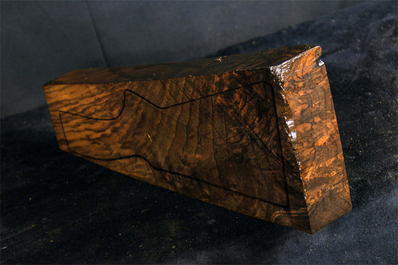 Turkish Walnut Shotgun blank (#HB90)