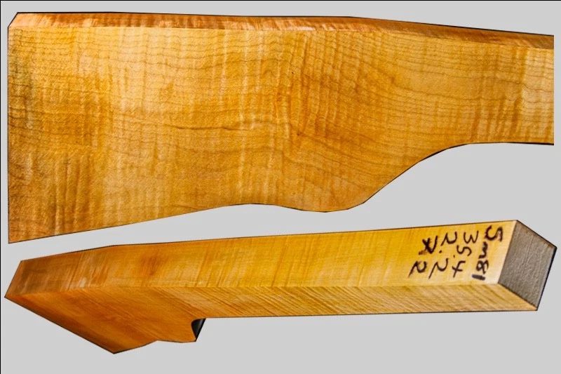 Sugar Maple Rifle Blank (#sm81)