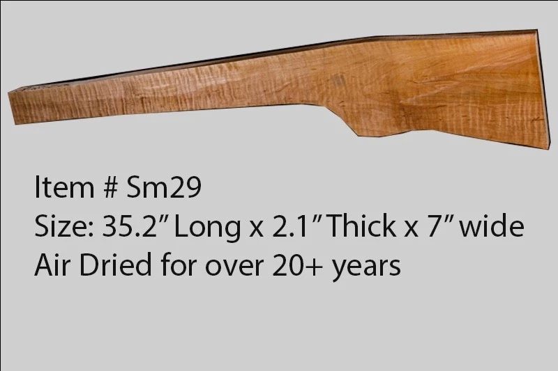 Sugar Maple Rifle Blank (#sm29)