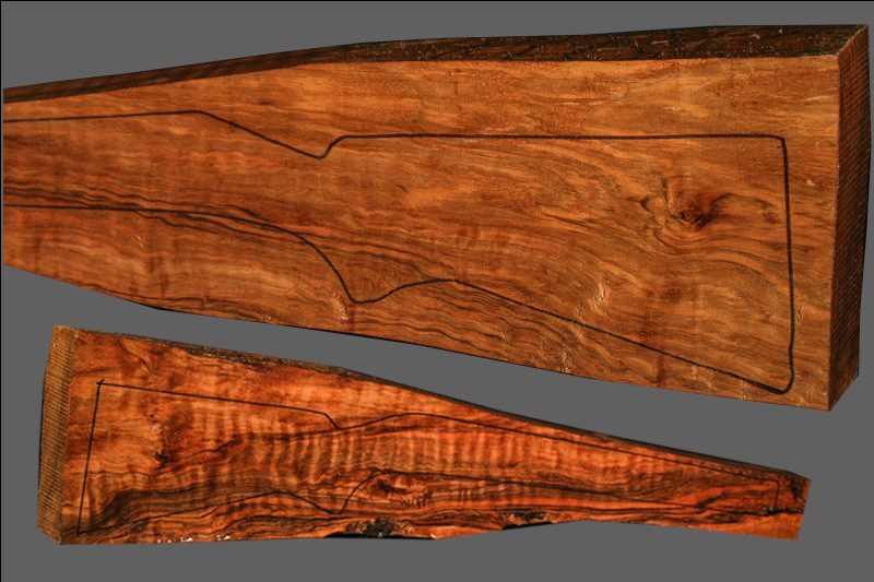Turkish Walnut Rifle Blank (#JA72)