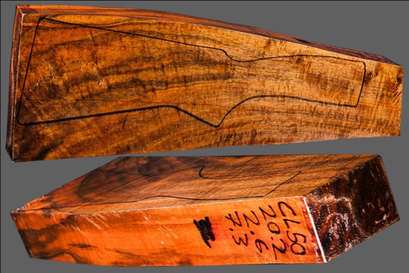 Claro Walnut Shotgun Blank (#CL50)