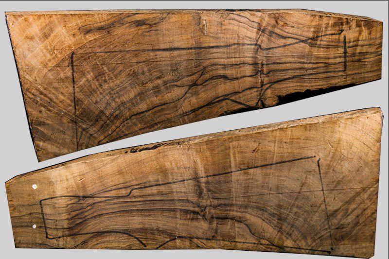 Turkish Walnut Shotgun Blank (#XA107)