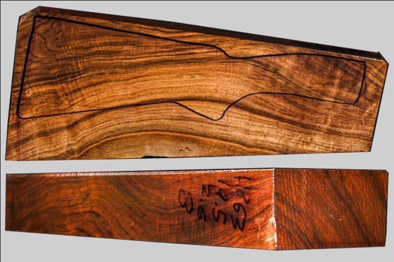 Turkish Walnut Shotgun Blank (#HB63)