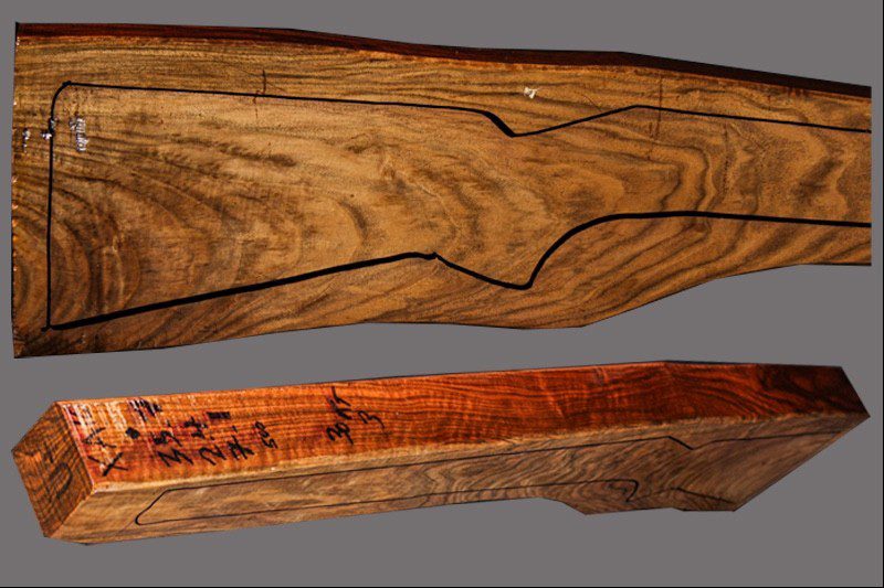 Turkish Walnut Rifle Blank (#XA16)