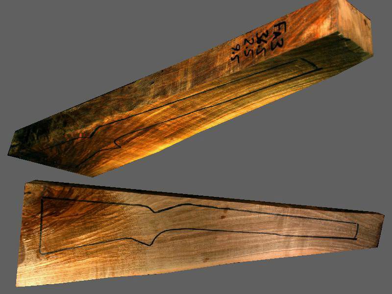 Turkish Walnut Rifle Blank (#FA3)