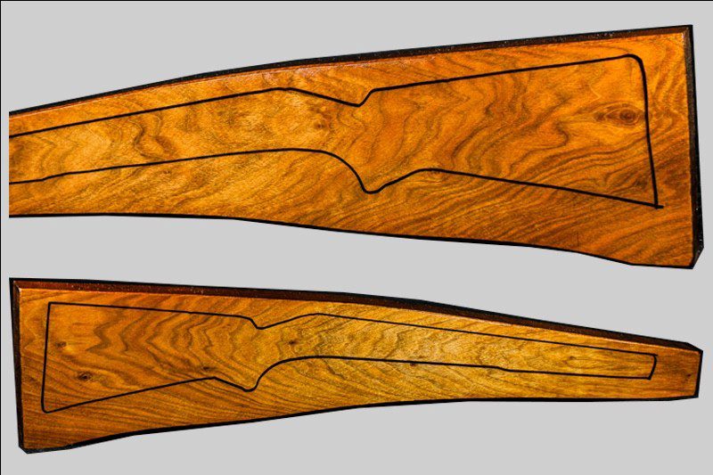 Turkish Walnut Rifle Blank (#R186)