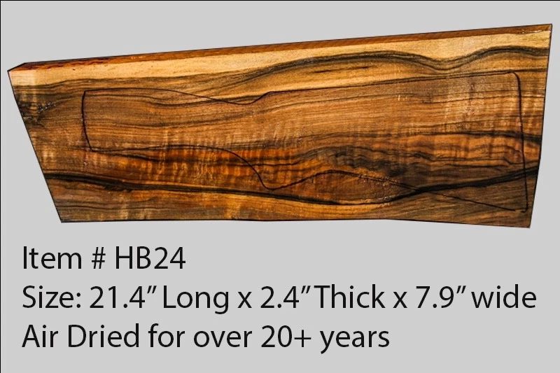Turkish Walnut Shotgun Blank (#hb24)