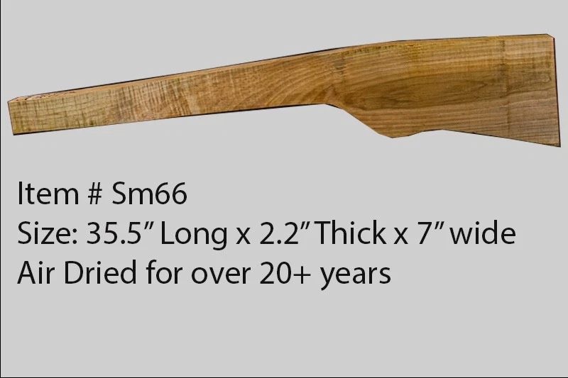 Sugar Maple Rifle Blank (#sm66)