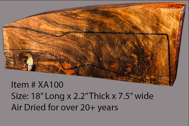 Turkish Walnut Shotgun Blank (#XA100)