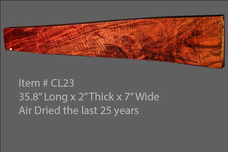Claro Walnut Rifle Blank (#CL23)