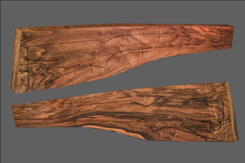 Turkish Walnut Rifle Blank (#JA65)