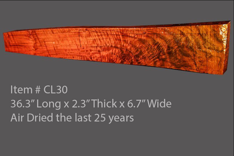 Claro Walnut Rifle Blank (#CL30)