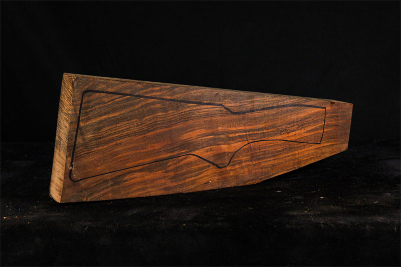 Turkish Walnut Shotgun blank (#hb88)