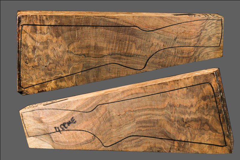 Claro Walnut Shotgun Blank (#CL60)