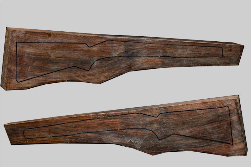 Turkish Walnut Rifle Blank (#X530)
