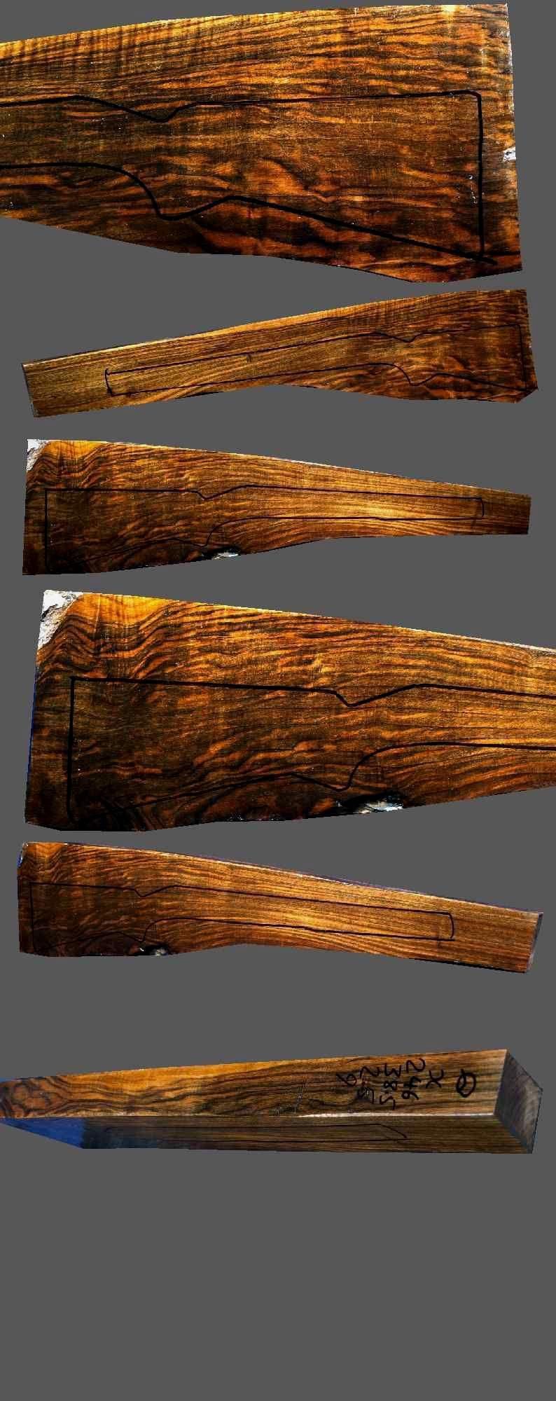 Turkish Walnut Rifle Blank (#x246)