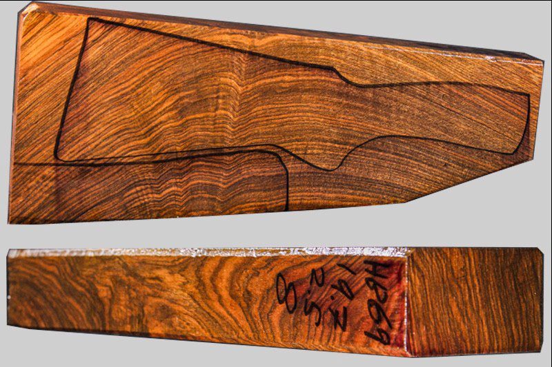 Turkish Walnut Shotgun Blank (#HB69)