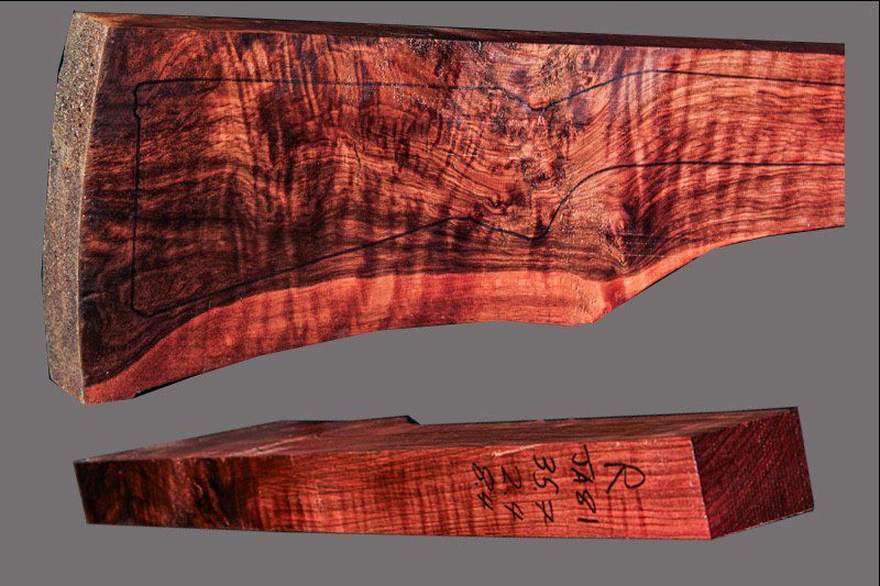 Turkish Walnut Rifle Blank (#JA81)